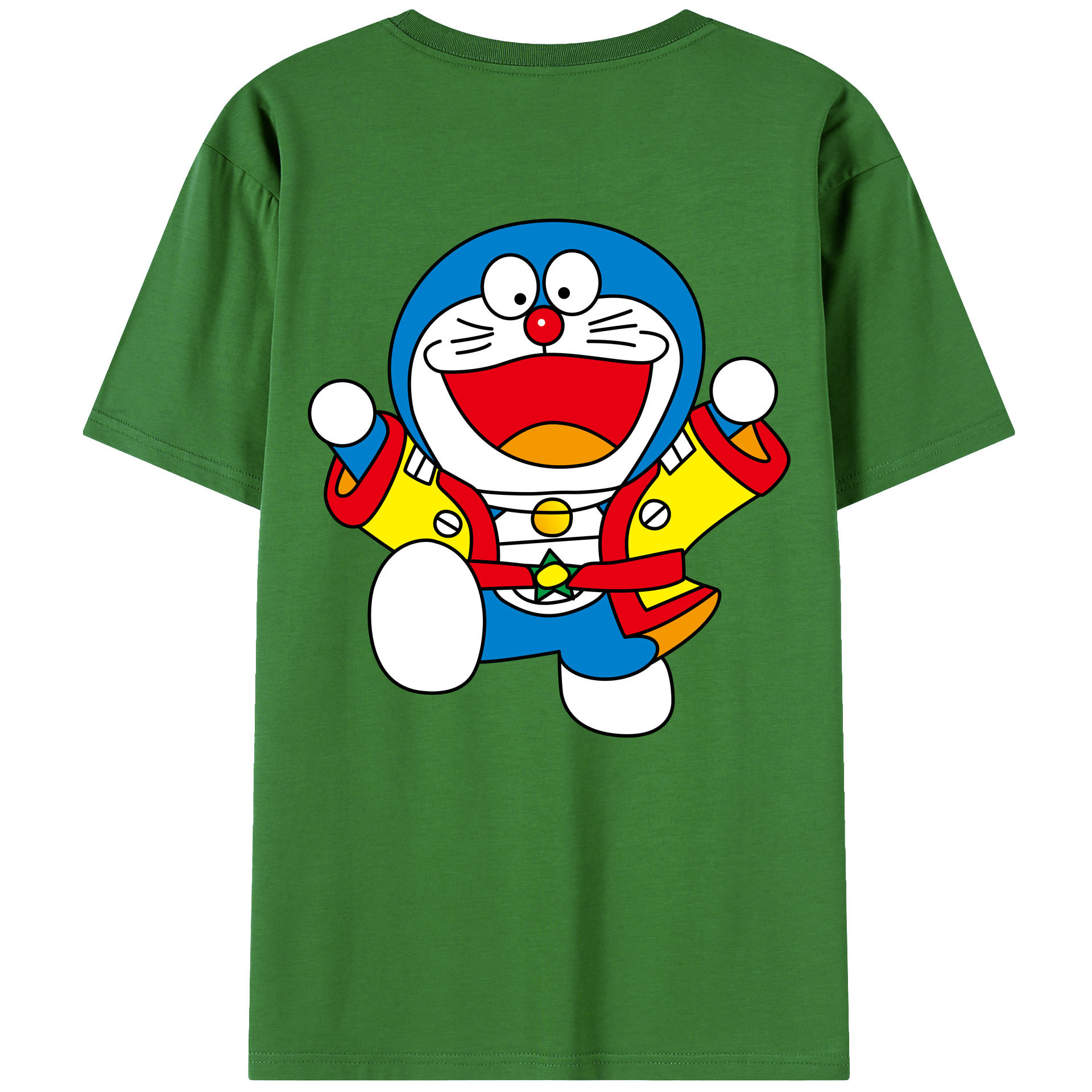 （画像用） ドラえもん Doraemon レディース半袖Tシャツ(バックプリント)